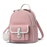 Girls small fashion backpack pink