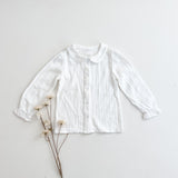 White blouse - long sleeves